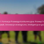 3-2-4-1 Formacja Przewaga Konkurencyjna: Przewyższanie rywali, Innowacje strategiczne, Inteligencja w grze
