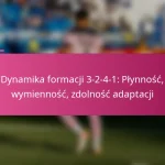 Dynamika formacji 3-2-4-1: Płynność, wymienność, zdolność adaptacji